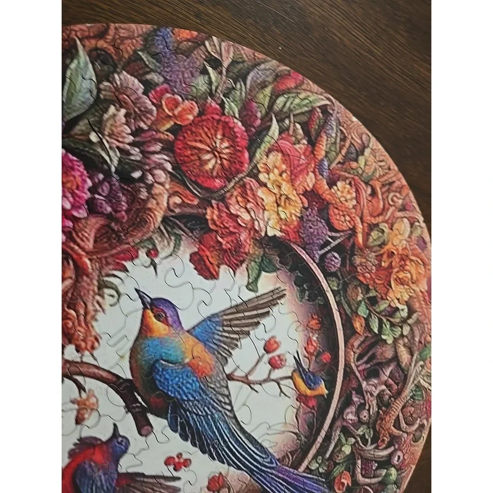 Quordle‎ Puzzles Striking Bird Wooden Jigsaw Fabulous Gift Puzzle